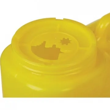 Емкость-контейнер д/сбора ост.инстр.с иглосъем.Б Жел.3л.ОЛДАНС