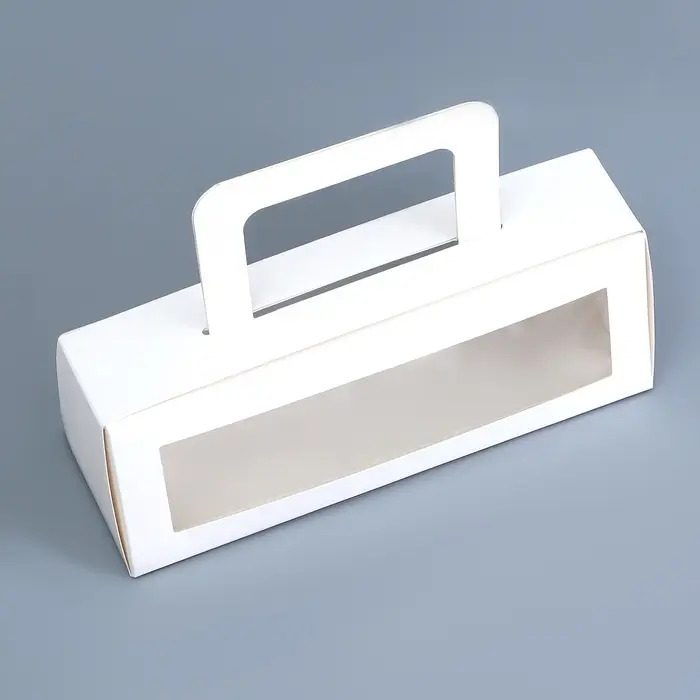 Коробка под рулет, белая, 18.5×6.5×6.5 см Коробка под рулет, белая, 18.5×6.5×6.5 см
