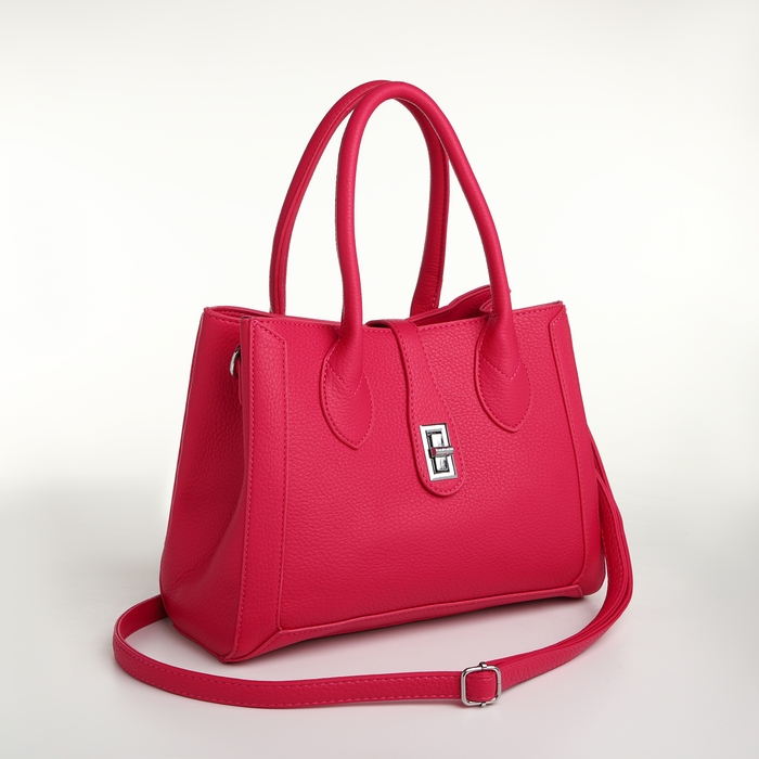 Сумка женская на молнии, TEXTURA, средний размер, цвет розовый Сумка женская на молнии, TEXTURA, средний размер, цвет розовый