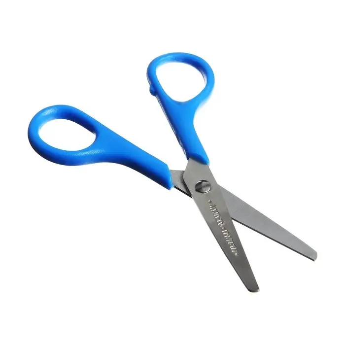 Ножницы детские для левшей 12.5 см Мульти-Пульти &laquo;Приключения Енота&raquo;, европодвес, МИКС