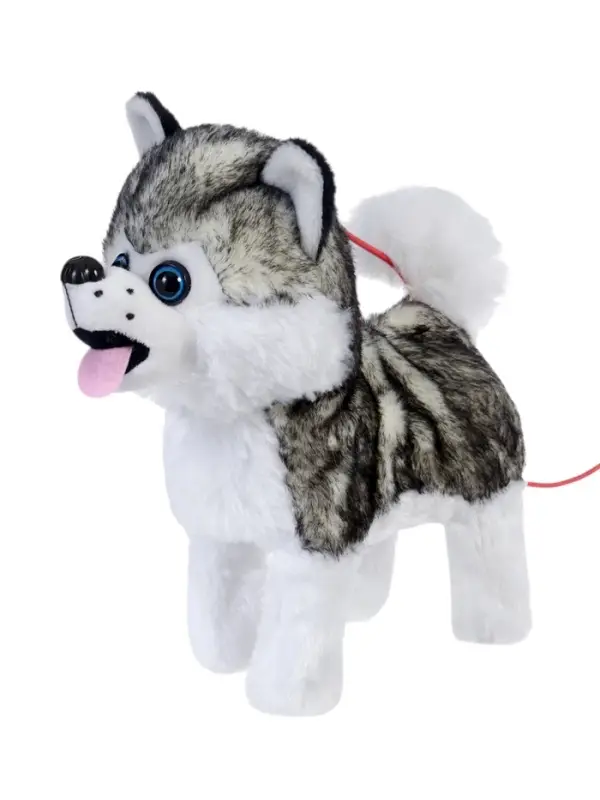 Интерактивная собака &laquo;Мой хаски&raquo; ходит, лает, поёт песенку, виляет хвостиком