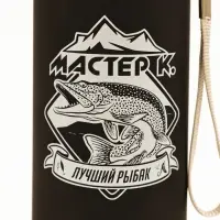 Термос &laquo;Лучший рыбак&raquo;, 500 мл, с кружкой, 6.5&times;24 см