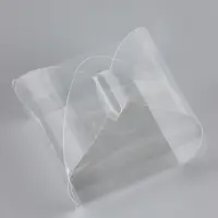 Складная прозрачная коробка из PVC, для упаковки подарков, 4.5×4.5×4.5 см