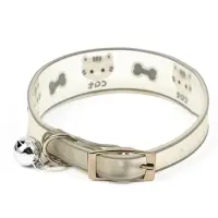 Ошейник для кошек &laquo;Котя&raquo;, 30&times;1 см, со светоотражающим покрытием, серый