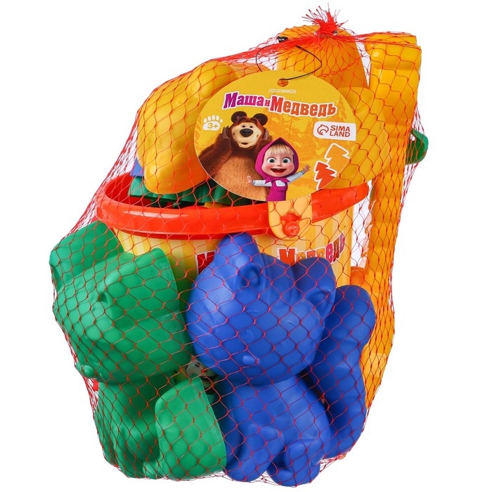 Песочный набор Маша и Медведь Песочный набор Маша и Медведь