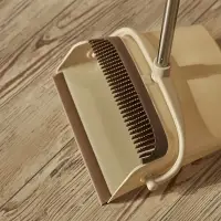 VETTA Набор щетка+совок, пластик, железо, ПВХ, 2 ручки, 92x24см/85x26,5см