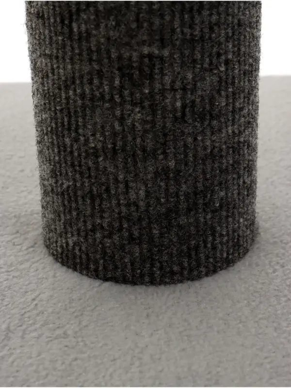 Когтеточка &laquo;Столбик&raquo; Lowcost, 35&times;35&times;85 с, с игрушкой, ковролин, цвет МИКС