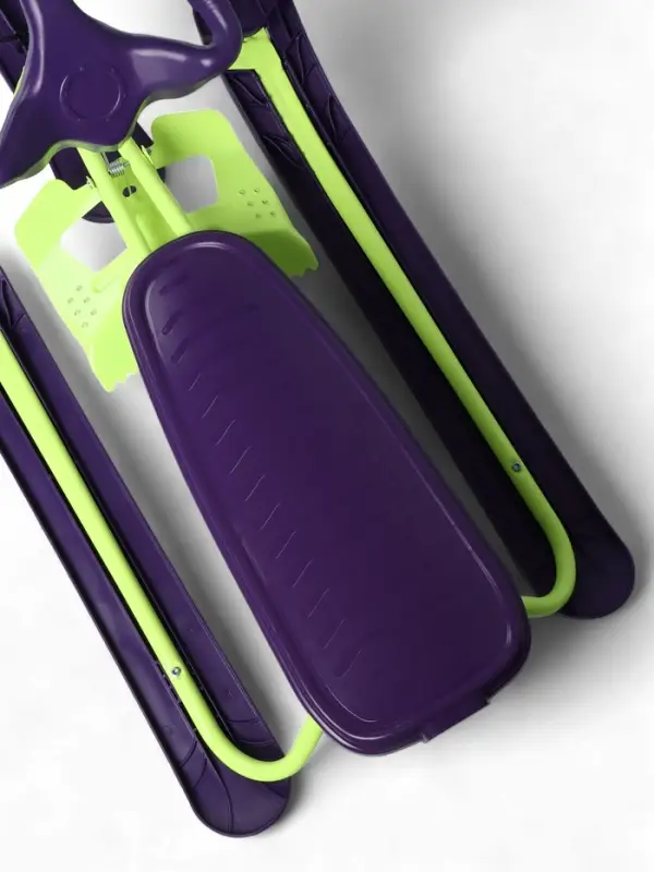 Снегокат, лимонный, фиолетовый, ТСП/ЛФ Nika Kids Снегокат, лимонный, фиолетовый, ТСП/ЛФ Nika Kids