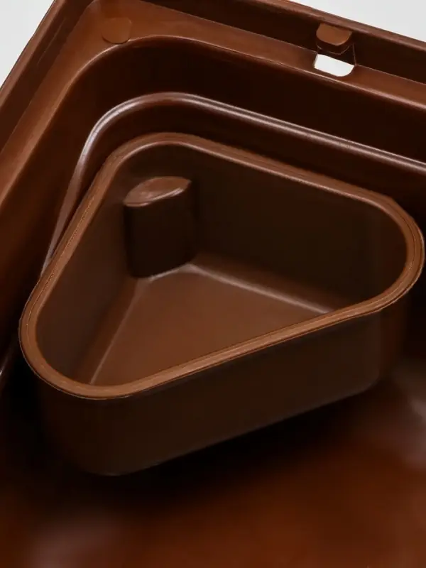 Клетка для грызунов &laquo;Пижон&raquo;, 31&times;24&times;40 см двухэтажная. с наполнением, коричневая