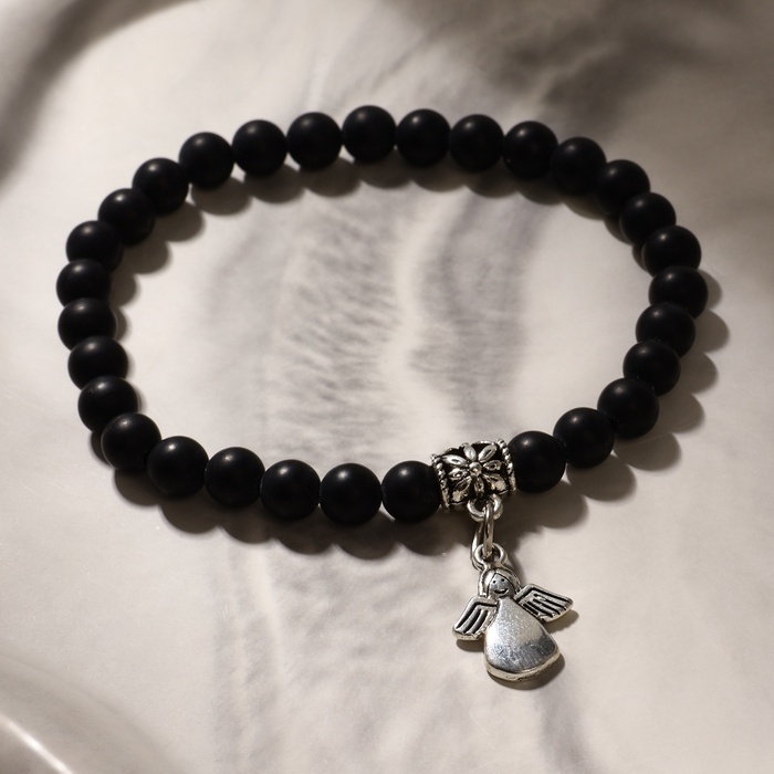 Браслет с подвеской МИКС шар №6 «Шунгит», 5,5см Браслет с подвеской МИКС шар №6 «Шунгит», 5,5см