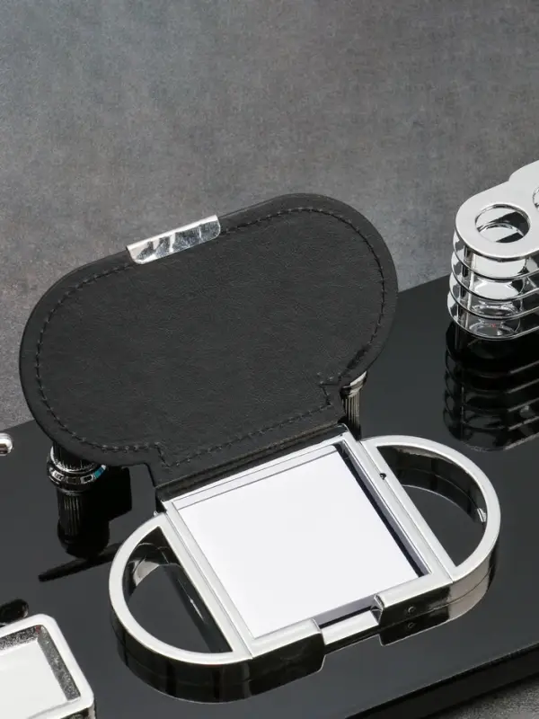 Набор настольный, органайзер 6 в 1 (часы, блок для бумаги, карандашница, визитница), 40&times;20&times;15 см