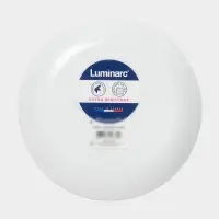 Десертная тарелка Luminarc DIWALI MARBRE, d=19 см, стеклокерамика, белая