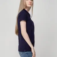 Рубашка поло женская Virma lady, темно-синяя, размер S