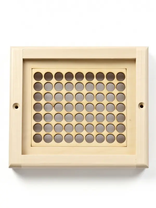 Вентиляционная решетка, 16х14 см