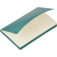 Ежедневник недатированный ATTACHE FLEX бирюзовый А5, 136 л. бежевый блок