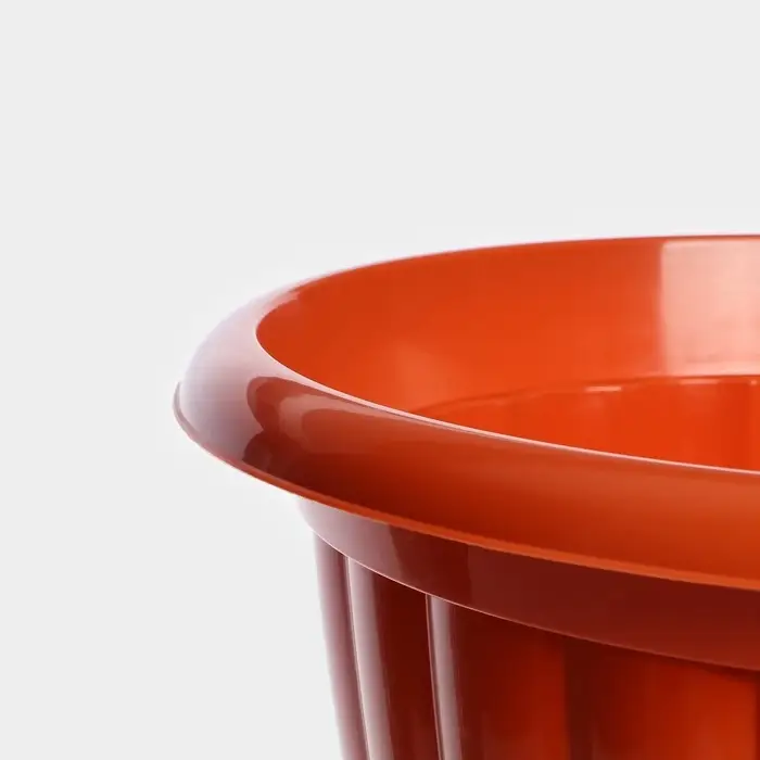 Вазон для цветов &laquo;Жасмин&raquo;, 18 л, d=43 см, h=30 см, коричневый