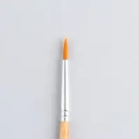 Кисть для рисования Синтетика круглая №00 (диаметр обоймы 2 мм; длина ворса 10 мм) Кисть для рисования Синтетика круглая №00 (диаметр обоймы 2 мм; длина ворса 10 мм)