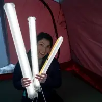 Мягкий кемпинговый фонарь Everglow Light Tube, средний