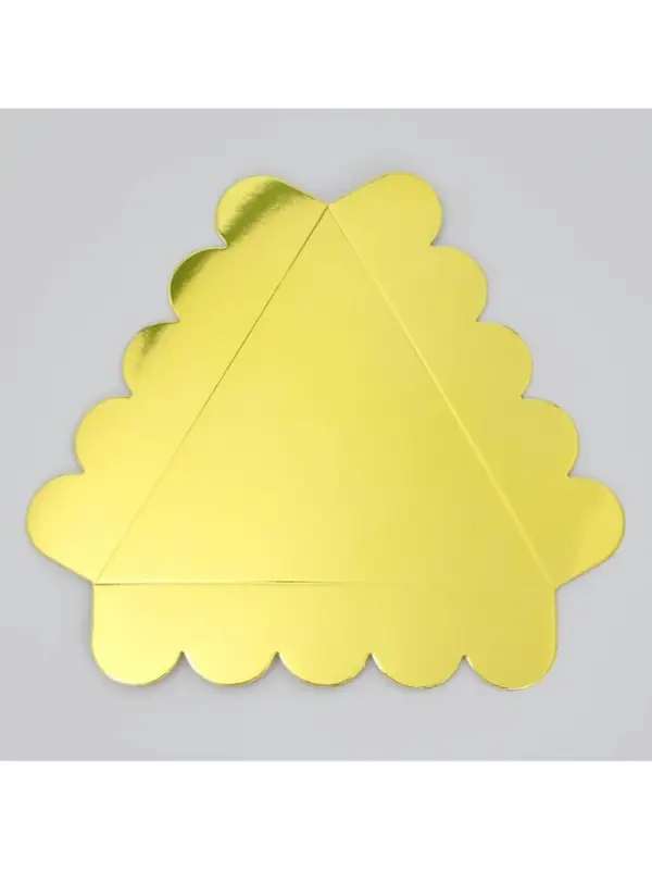 Коробка для печенья, кондитерская упаковка с пластиковой крышкой, &laquo;Жёлтая&raquo;, 18&times;3 см