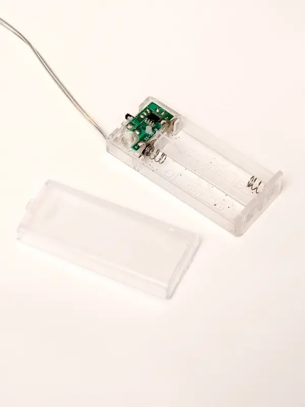 Фигура световая &laquo;Подарки цилиндр серые&raquo;, 25&times;20&times;15 см, 90 LED, от батареек AAx8, свечение тёплое белое