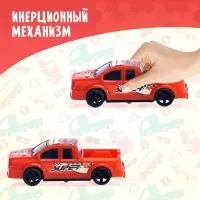 Машина «Спорт-пикап», инерционная, цвета МИКС