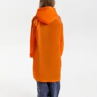 Дождевик детский RainDrop Kids, оранжевый, 8 лет (рост 118-128)