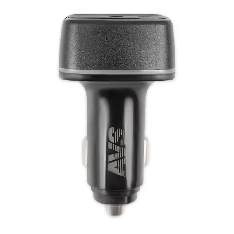 USB автомобильное зарядное устройство AVS 3 порта UC-742 (USB QC 3.0 + PD Type C )