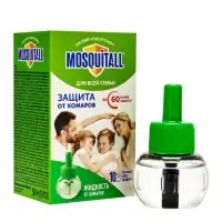 Жидкость от комаров, Mosquitall &laquo;Защита для всей семьи&raquo;, 60 ночей, 30 мл