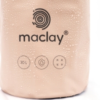 Гермомешок туристический maclay, 30 л, 500D, цвет оранжевый