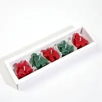 Свечи ароматические, набор 5 шт., 4&times;3.5&times;3.3 см