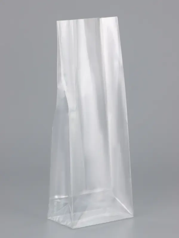 Пакет полипропиленовый фасовочный, прямоугольное дно, прозрачный, 9&times;5&times;23.5 &plusmn;1 см