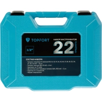 Набор инструмента Topfort 22 предмета 1/2