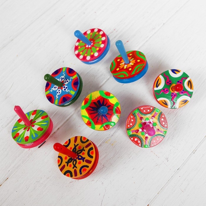 Волчок двойной малый, МИКС Волчок двойной малый, МИКС