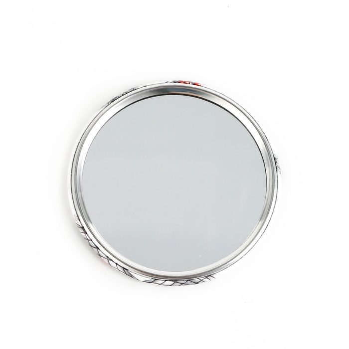 Зеркало карманное новогоднее «Новый год: Happy New Year», диам.7 см Зеркало карманное новогоднее «Новый год: Happy New Year», диам.7 см