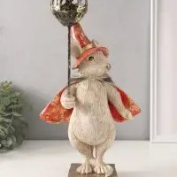 Фигурка - подсвечник полистоун &laquo;Мышонок-волшебник&raquo;, 16&times;18.5&times;32 см