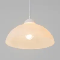 Светильник подвесной "Хоста" 1122/1, 1х15Вт, Е27, белый 29х29х13(74) см Светильник подвесной "Хоста" 1122/1, 1х15Вт, Е27, белый 29х29х13(74) см
