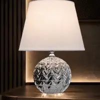 Лампа настольная RISALUX &laquo;Шади&raquo;, Е14, 40 Вт, цвет хром, 23&times;23&times;32 см