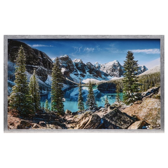 Картина  Картина "Природа.Горы" 67х107 см рамка МИКС