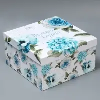 Набор коробок 10 в 1, упаковка подарочная, &laquo;Шебби&raquo;, 10&times;10&times;6‒28&times;28&times;15 см