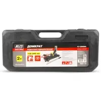 Домкрат подкатной AVS FJ-2000AL (поворотная ручка 360 градусов), 2т, 135-340мм. в кейсе