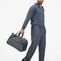 Сумка дорожная Vei, темно-серая (графит)