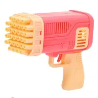 Генератор мыльных пузырей Funny toys &laquo;Веселье&raquo;, розовый, 7.5&times;17&times;14.5 см