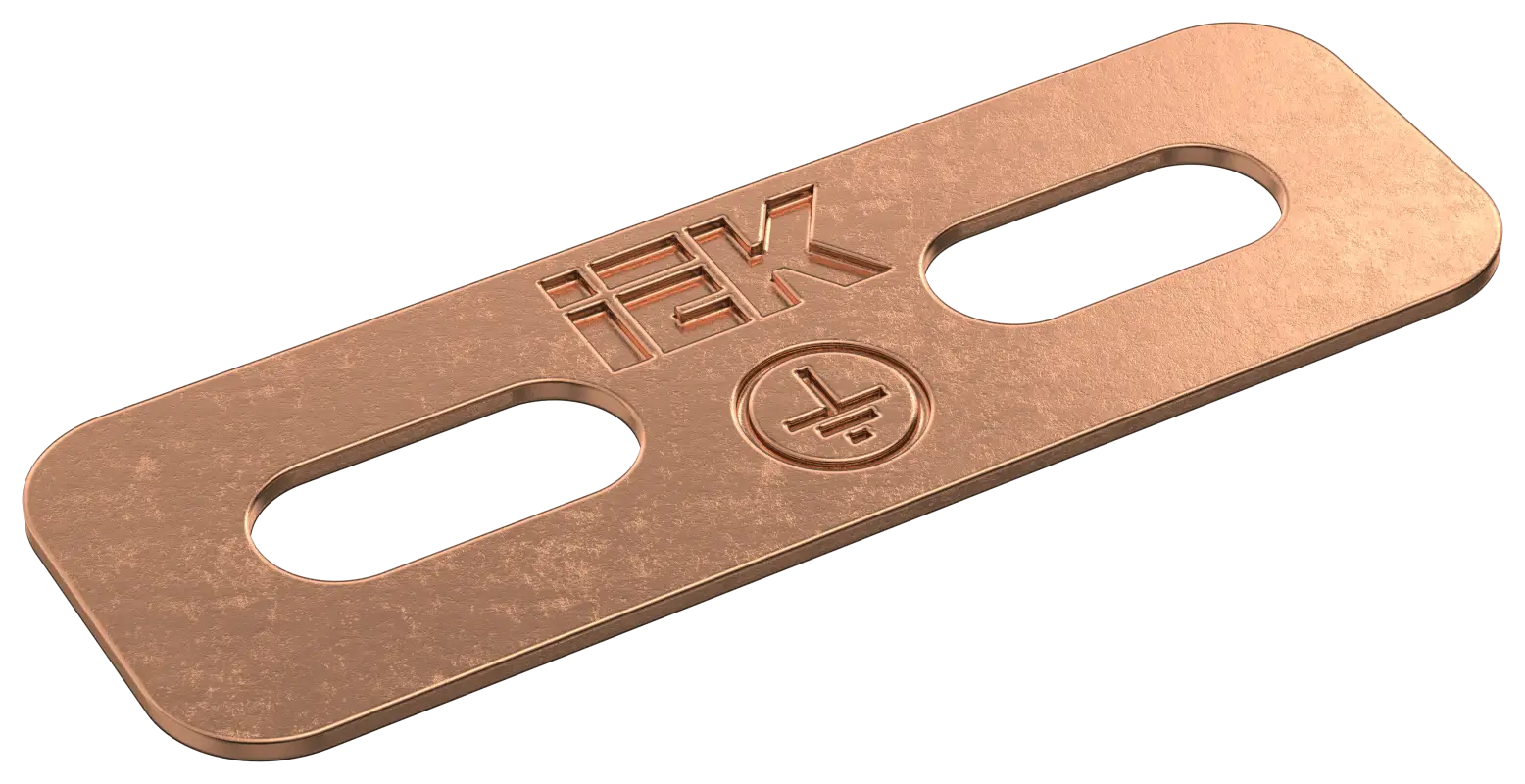 Пластина заземления GP-1 IEK