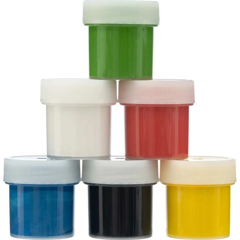 Гуашь Комус Класс Максики 6 цв/наб по 20 мл, картонная коробка