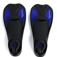 Ласты для плавания ONLYTOP, р. 42-43, чёрные, синие