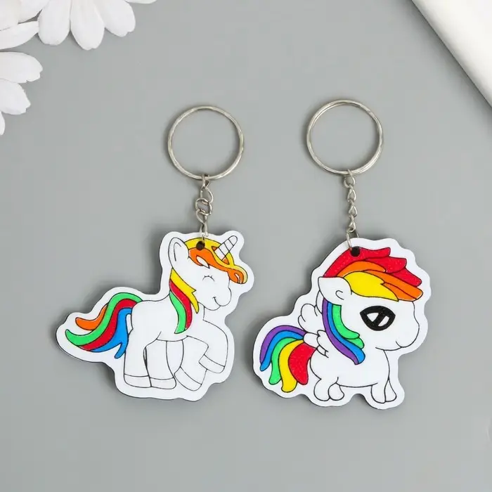 Брелок EVA Брелок EVA "Маленький единорожек" МИКС 6,5х5,5 см