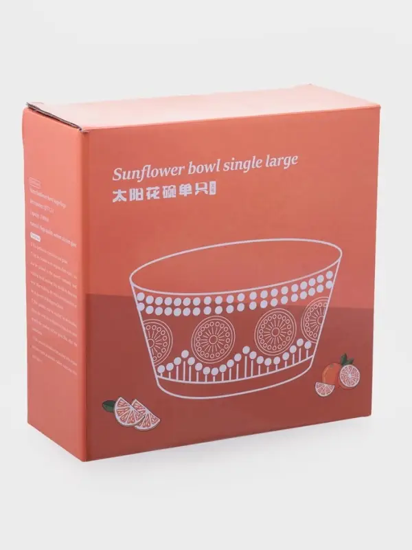 Салатник "Ларго" 17х7 см, прозрачный