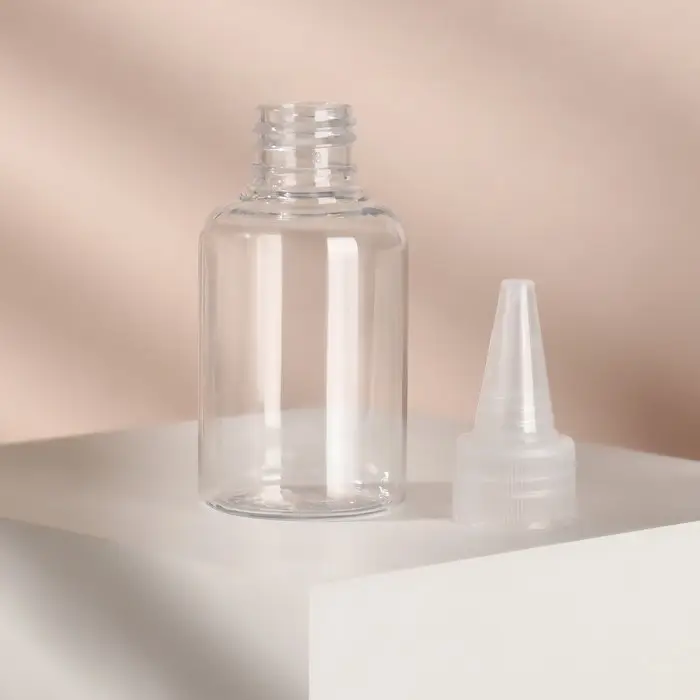 Бутылочка для хранения, 50 мл, твист-крышка, прозрачная Бутылочка для хранения, 50 мл, твист-крышка, прозрачная