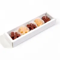 Свечи ароматические, набор 5 шт., 4&times;3.5&times;3.3 см