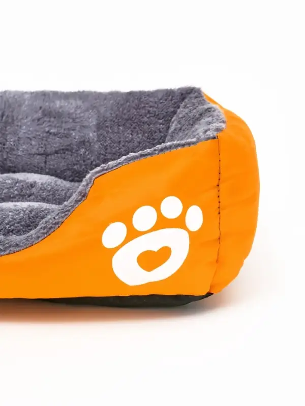 Лежанка-диван для животных, 45&times;30&times;15, плащевка, желтая